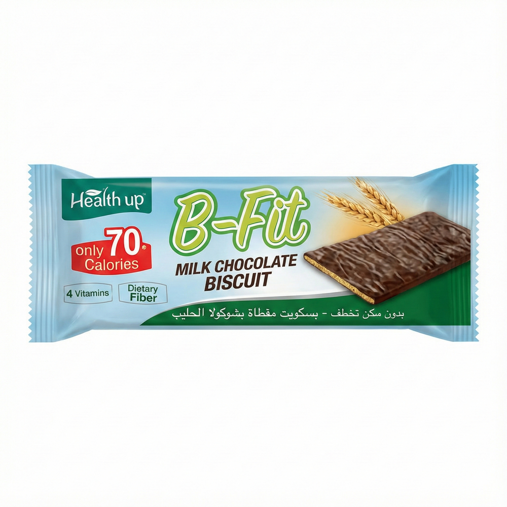 H-UP BFIT Milk Choc.Cvrd Bsc 17,5gr
