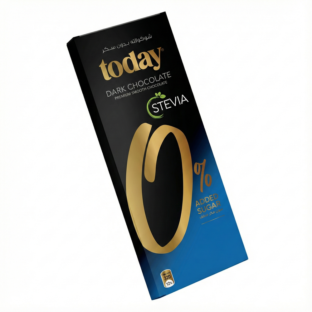 Today SF Stevia Dark choc Almd 60gr