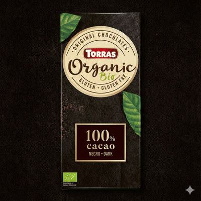 Torras Organic Dark Chocolate 100% Cacao