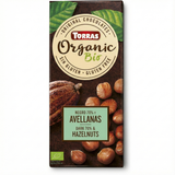 Torras Organic Dark Chocolate 70% with hazelnut