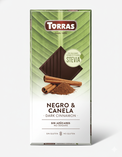 Stevia Dark & Cinnamon Chocolate