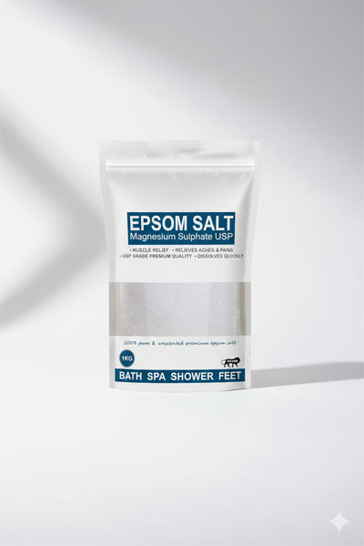 100% Pure Epsom Salt USP 1KG
