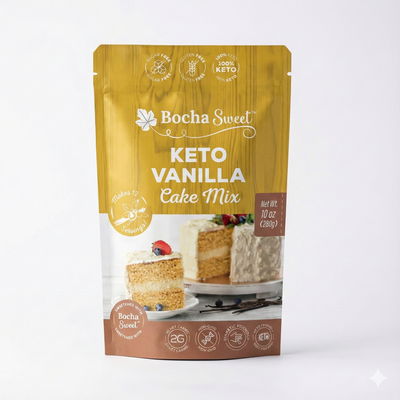 Keto Vanilla Cake Mix Gluten Free