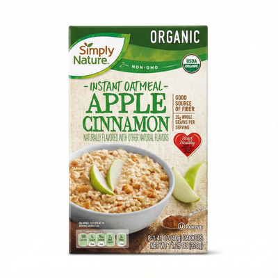 Organic Oat Meal Apple Cinnamon