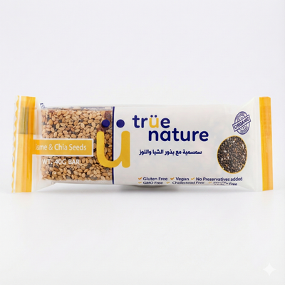 Organic Sesame & Chia Bar 40gr