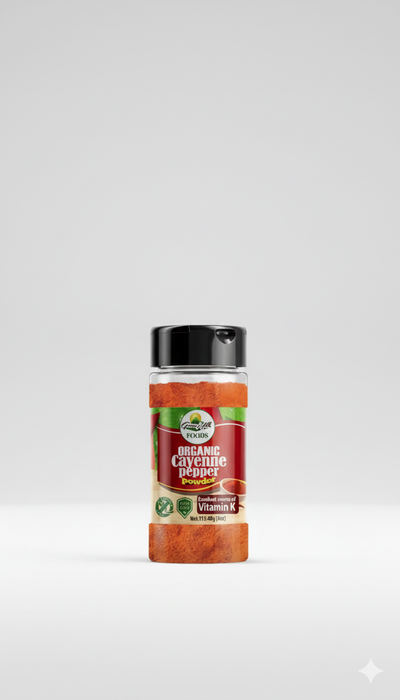 Organic Cayenne Pepper Powder 40Gr