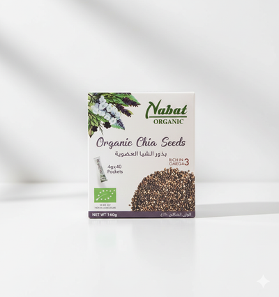 Organic Chia Seeds Packets 4gx40