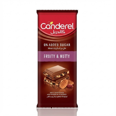 Canderel CHOCO FRUITS & NUTS 100GR