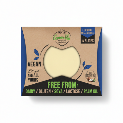 Green Vie Mozzarella Slices Vegan 180g