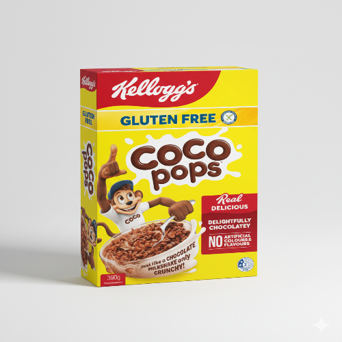 KELLOGG'S COCO POPS GLUTIN FREE 350G