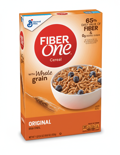 Fiber One Original Bran Breakfast Cereal 10 x 36g gms