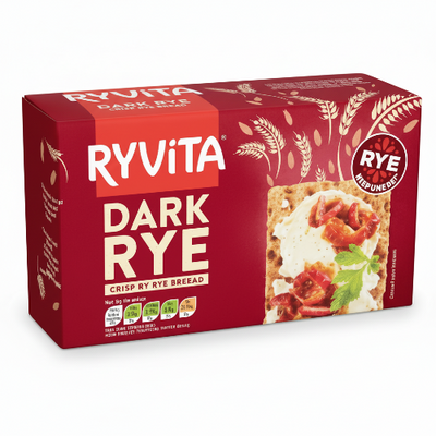 Ryvita Crispbread Dark Rye PM£1 49200gr