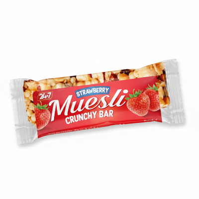 24/7 MUSESLI STRAWBERRY CRUNCHY BAR 35G