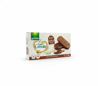 Gullon Choc bisc W cocoa filling 200gr