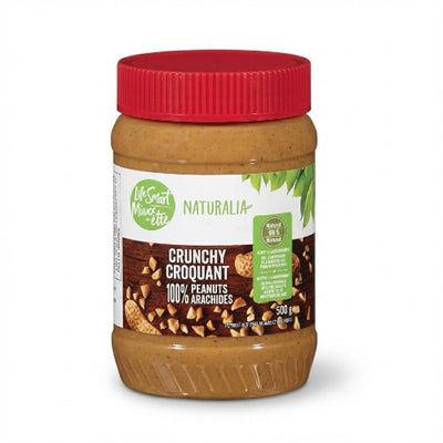 Naturalia ORG PEANUT BUTTER CRUNCHY 350G CLEAR - EXP: 30/03/28